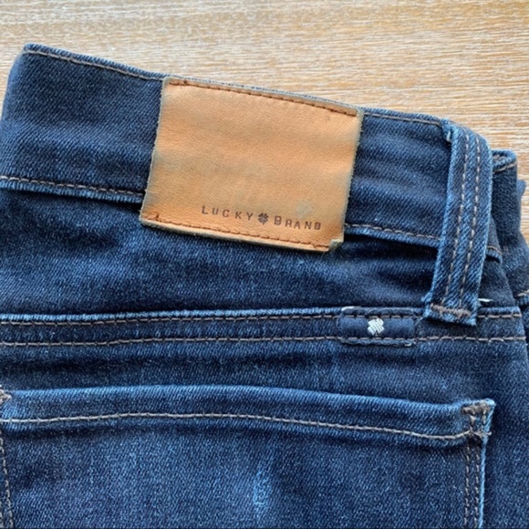 Lucky Brand Dark Wash Brooke Skinny Jeans Size 2 - Picture 5 of 7